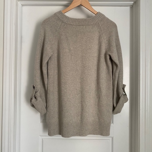 Banana Republic Banana 100% Cashmere Crew Sweater Women’s Size Small - Picture 2 of 9